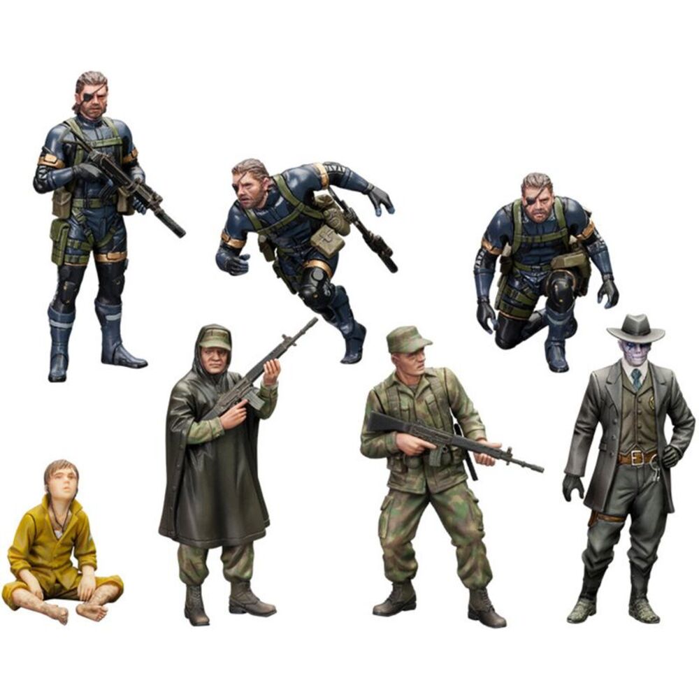 Kotobukiya - Metal Gear Solid V: Ground Zeroes - MGS Zeroes Model Kit Set